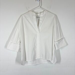 Laurence Bras White Blouse Size 0